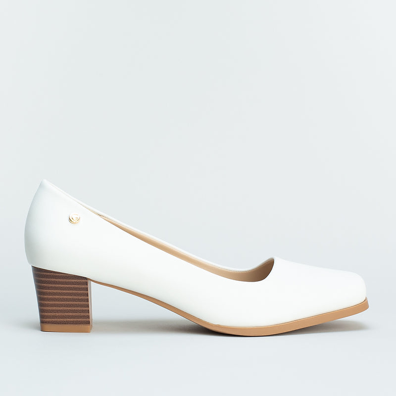 Block Heel Comfort Shoe _ 160350