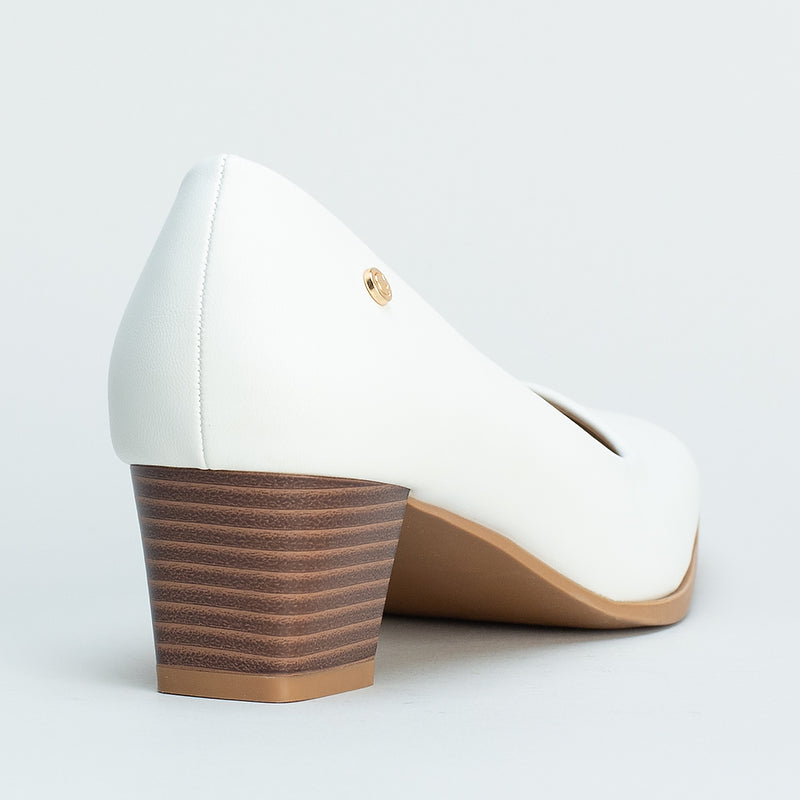 Block Heel Comfort Shoe _ 160350