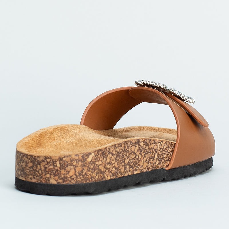Footbed Slide Sandal _ 161960