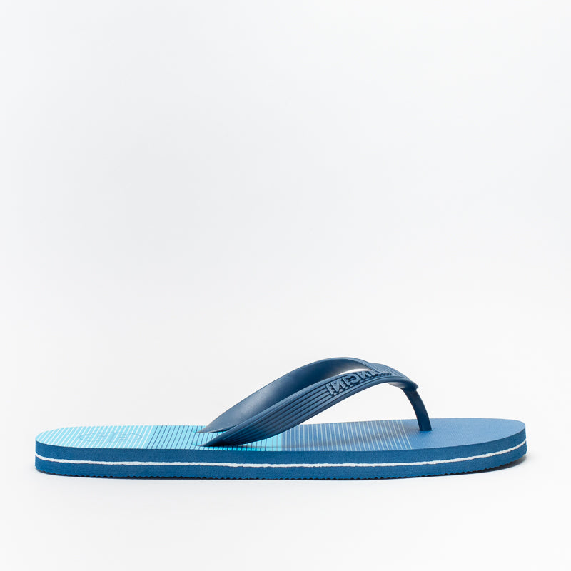 Mancini Men Printed Stripe Flip Flop _ 140949