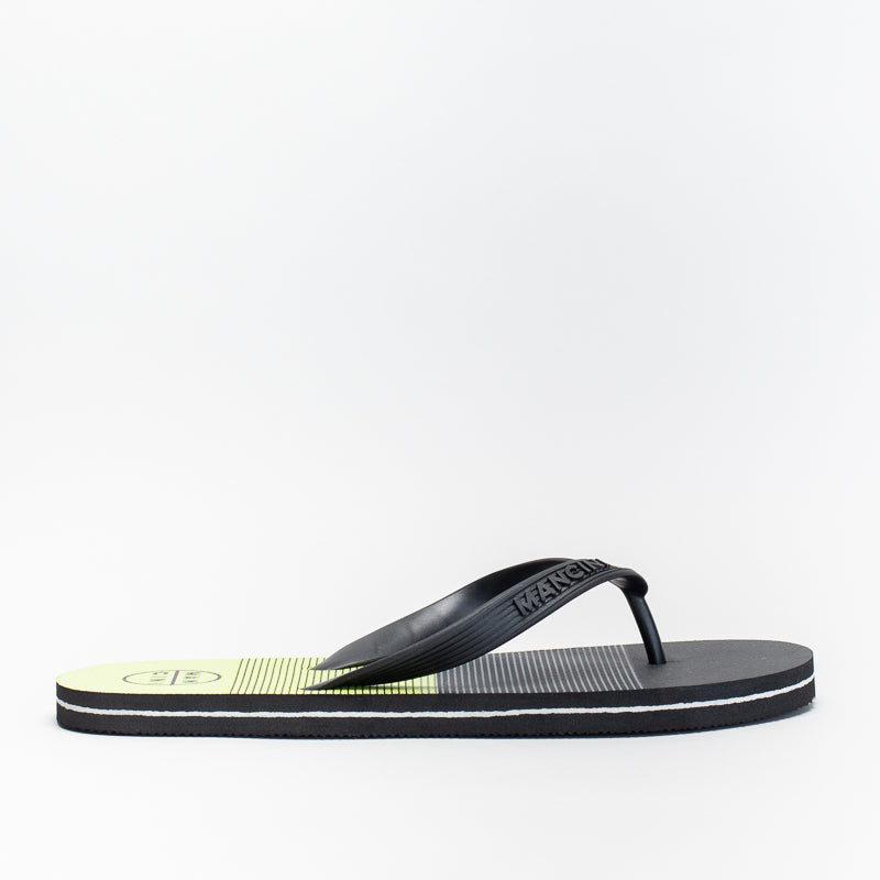 Mancini Men Printed Stripe Flip Flop _ 140949