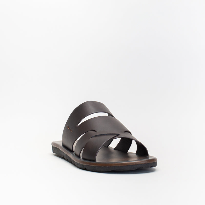 Mancini Men Pu Mule Sandal Faded Footbed _ 140560