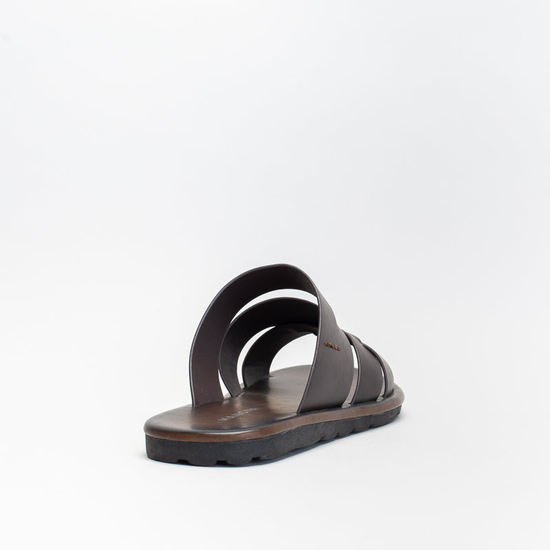 Mancini Men Pu Mule Sandal Faded Footbed _ 140560