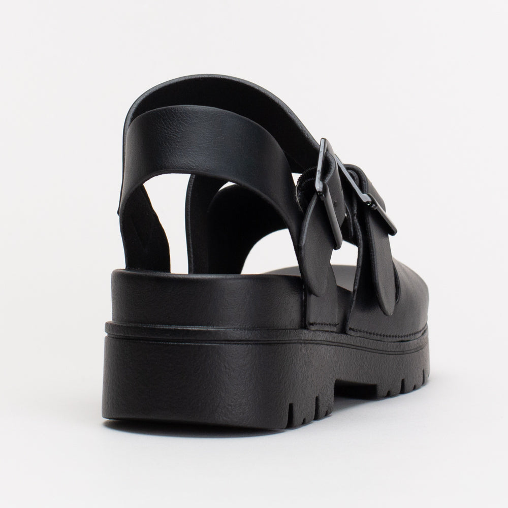 Ladies Unreal Chunky Platform Sandal _ 155161