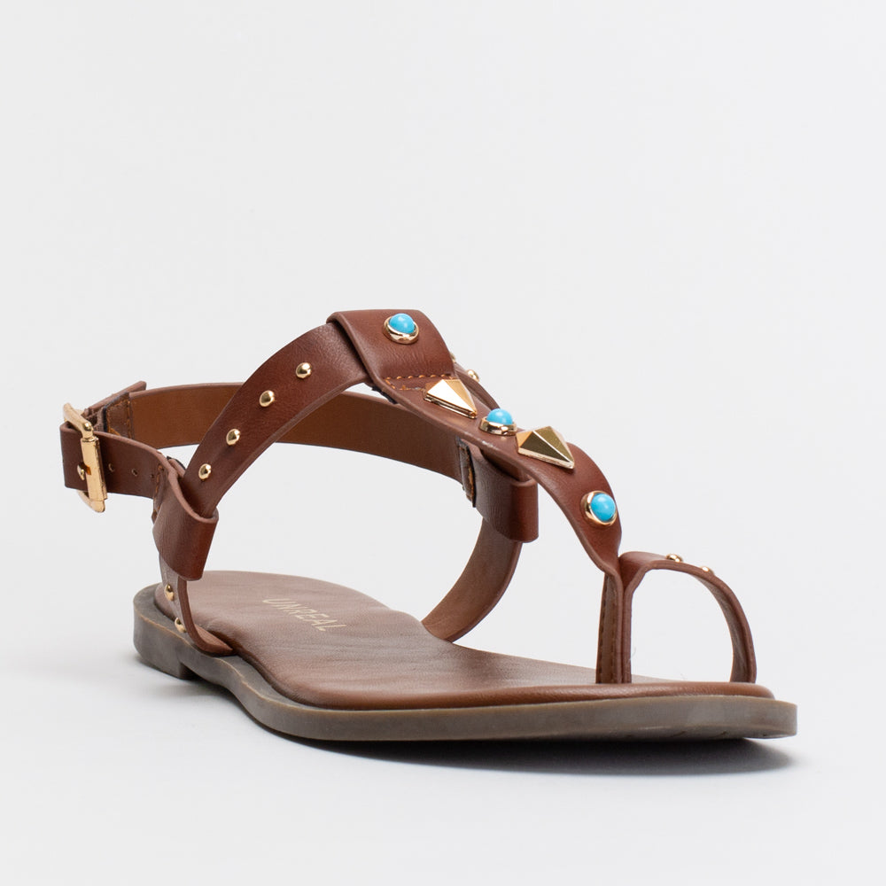 Unreal Women Toe-Loop Tribal Sandal _ 155319