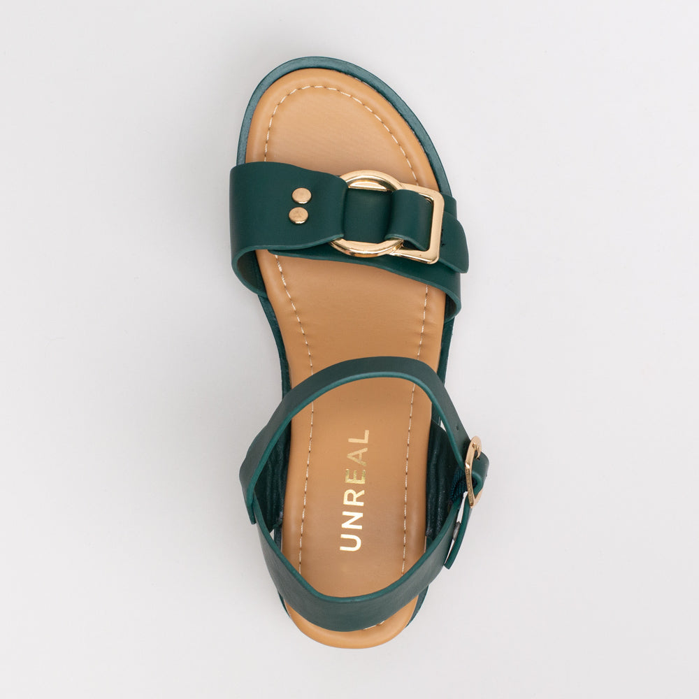Women's Unreal Metal Trim Wedge _ 155720