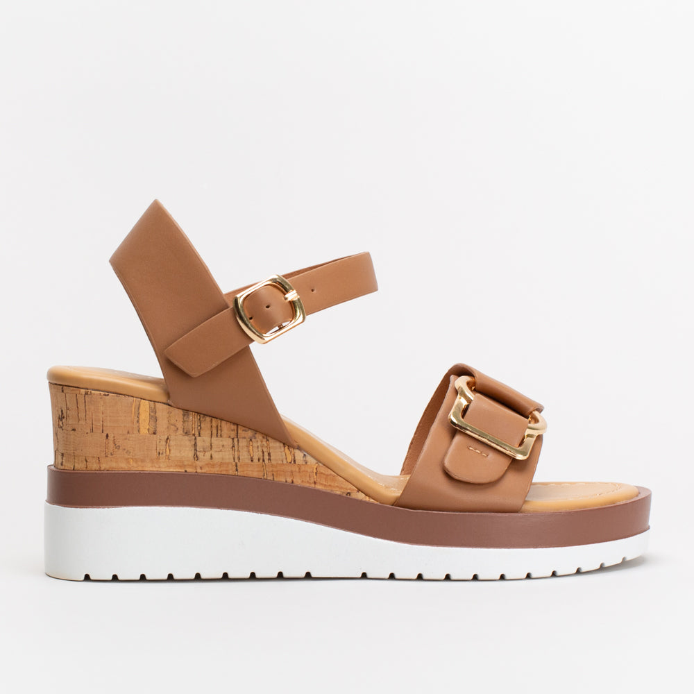 Women's Unreal Metal Trim Wedge _ 155720