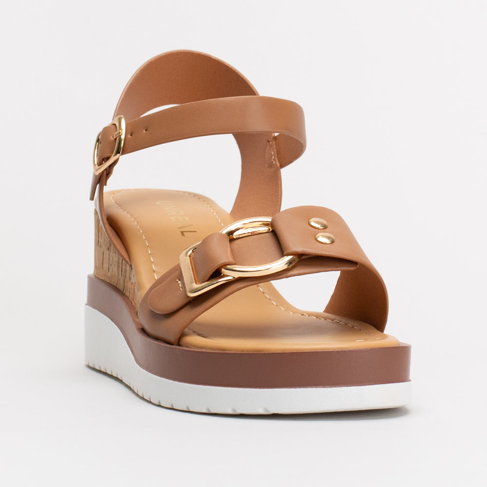 Women's Unreal Metal Trim Wedge _ 155720