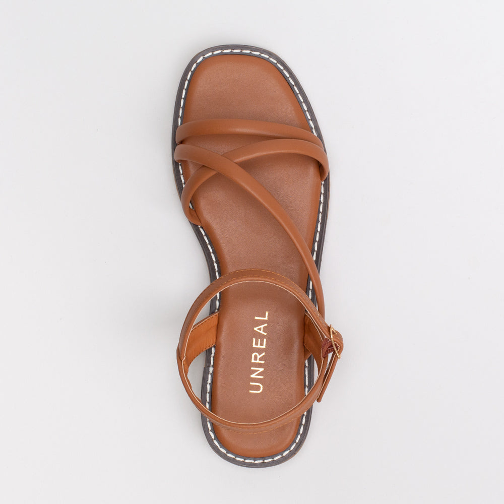 Unreal Women Strappy Flat Sandal _ 155320