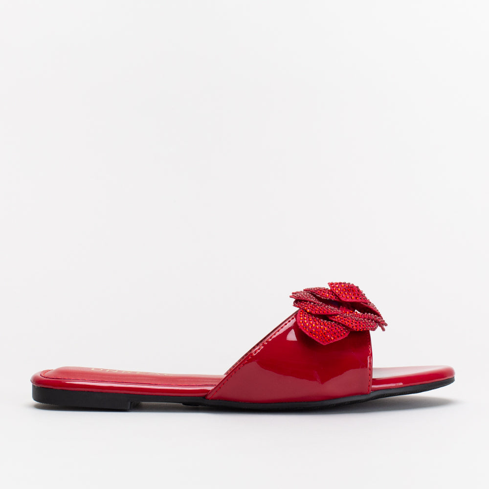 Unreal Women Rose Diamante Slide _ 155361