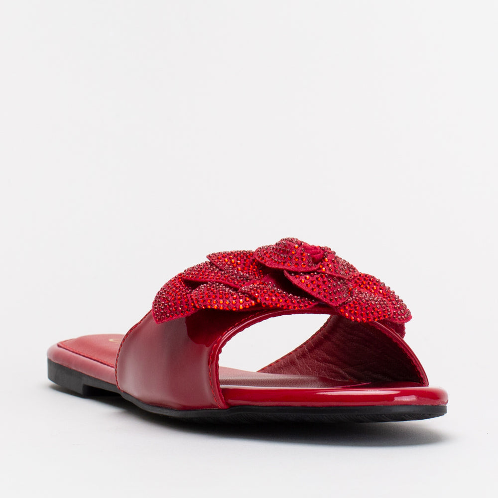 Unreal Women Rose Diamante Slide _ 155361