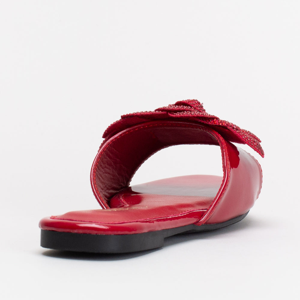 Unreal Women Rose Diamante Slide _ 155361