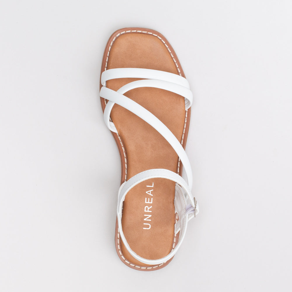 Unreal Women Strappy Flat Sandal _ 155320