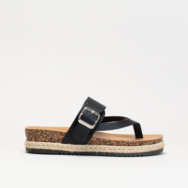 Flatform buckle thong _ 166942