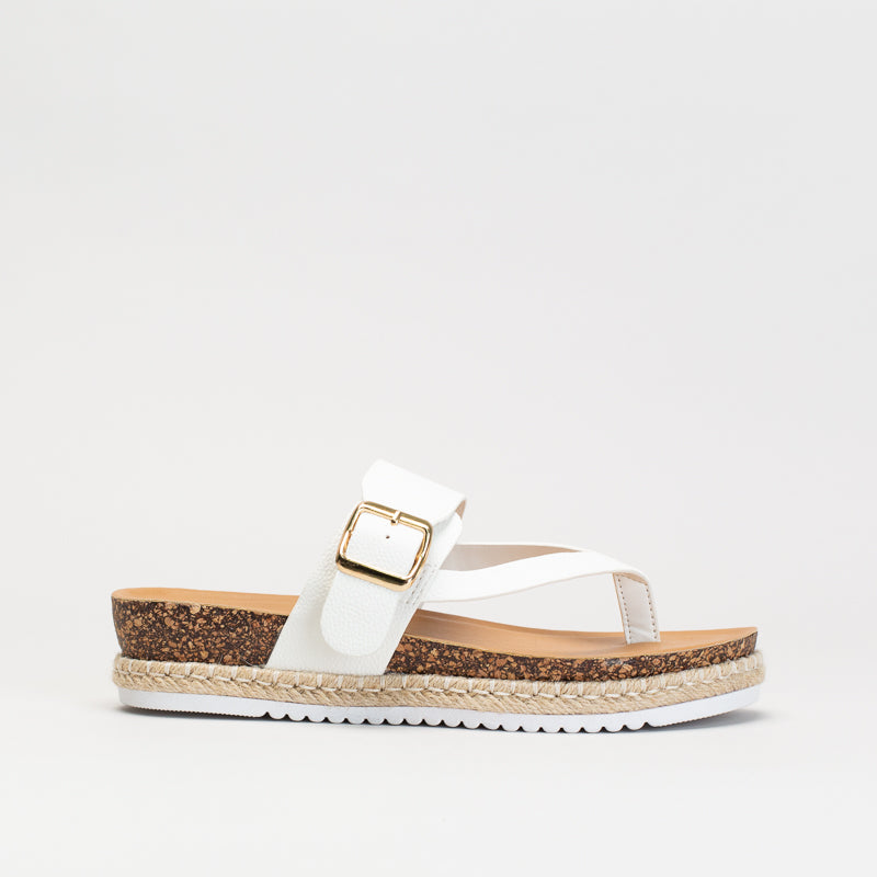 Flatform buckle thong _ 166943