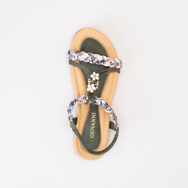 Ladies sandals below 2 clearance