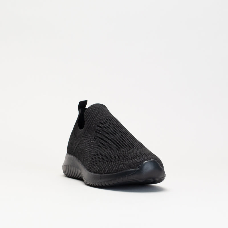 Giovanni Women Lurex Slip On Knit Sneaker _ 150621