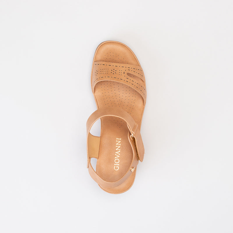 Giovanni Women Comfort Wedge Sandal _ 150558