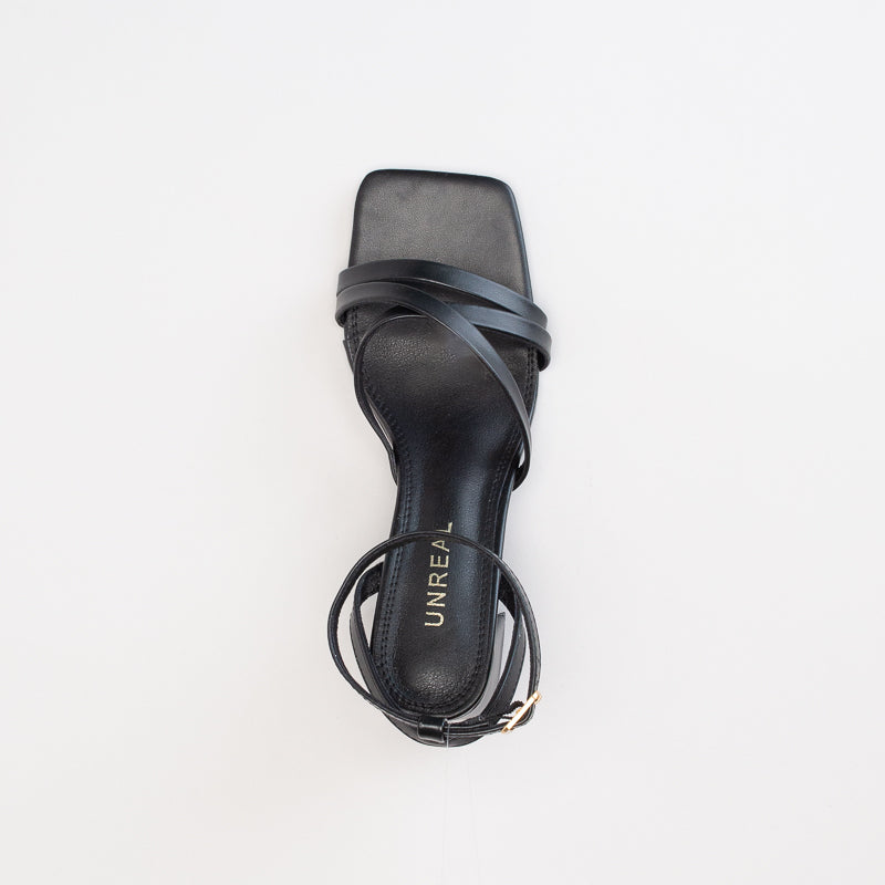 Unreal Women Block Heel Strappy Sandal _ 150737