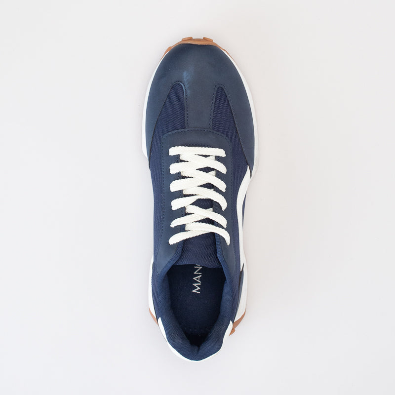 Mancini Men Waffle Retro Sneaker _ 150753
