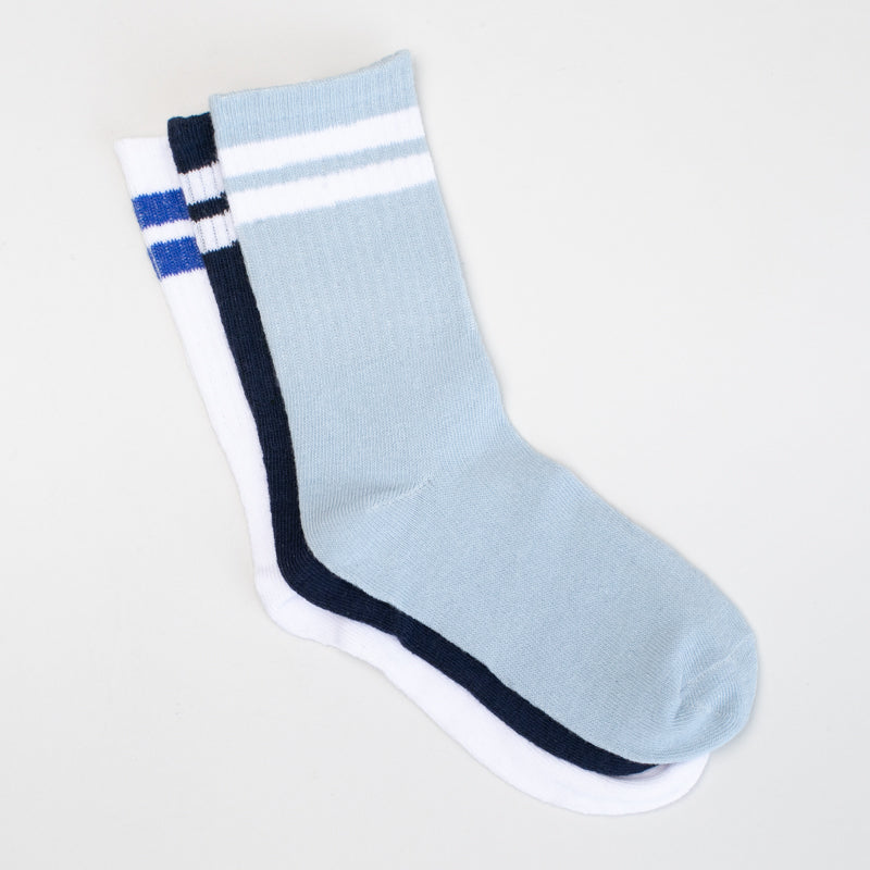 3pk fashion tennis sock _ 166333