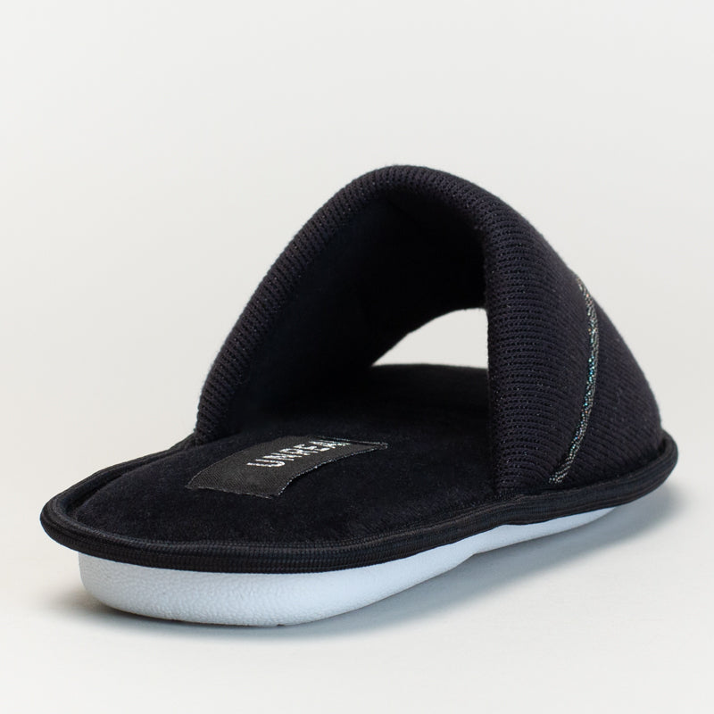 Glitter Fabric Mule Slipper