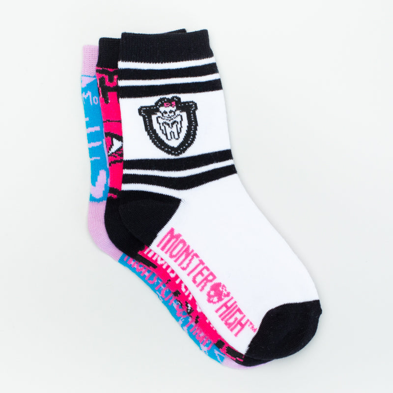 Monster high 3 pk sock