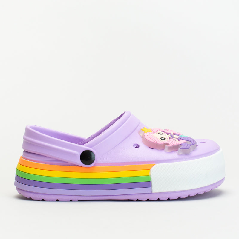 RAINBOW LIGHT UP CLOG