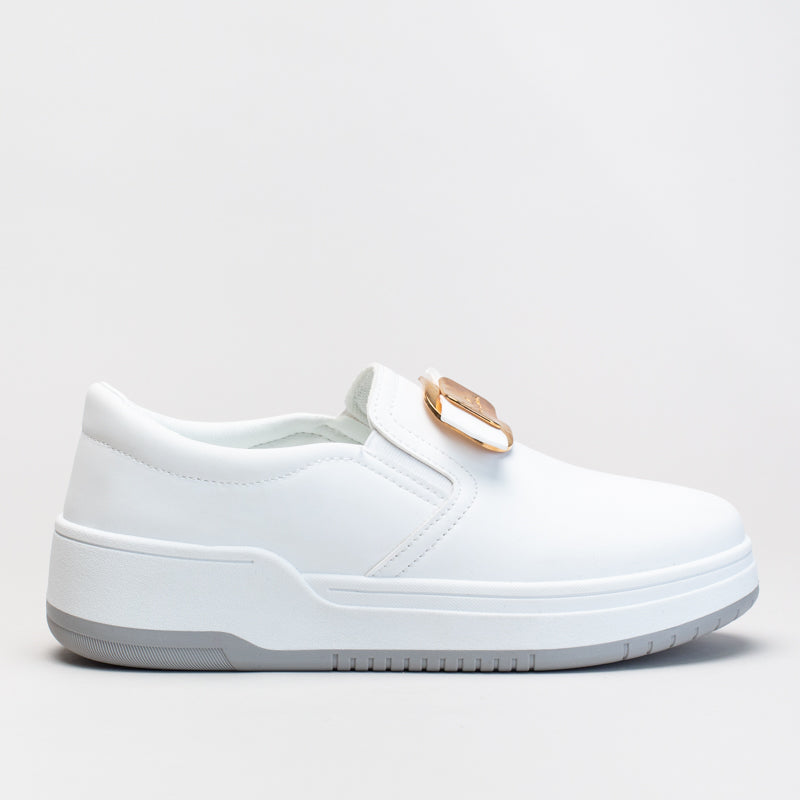 Pc Slip On Sneaker With Oversized Trim