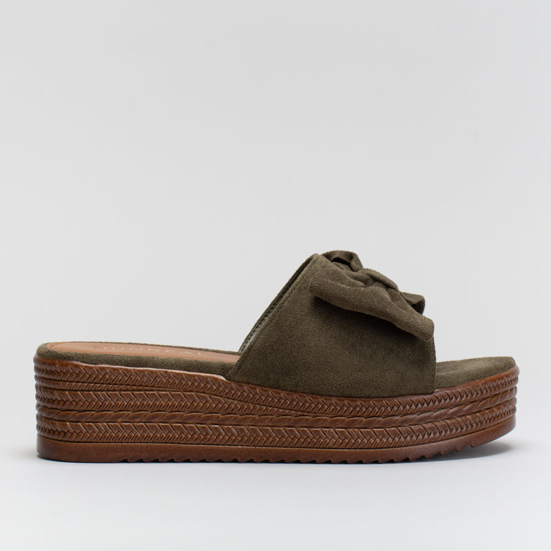 Platform Mock Espadrille  Platfrom With Bow Detail