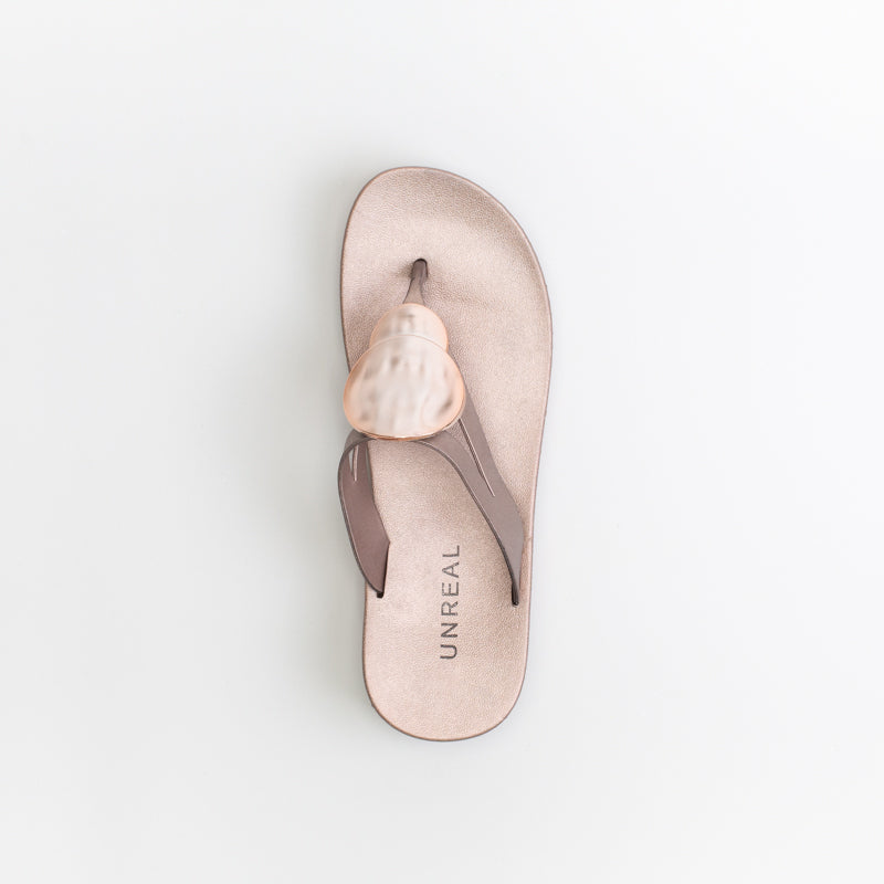 Wedge Thong Slip On Sandal