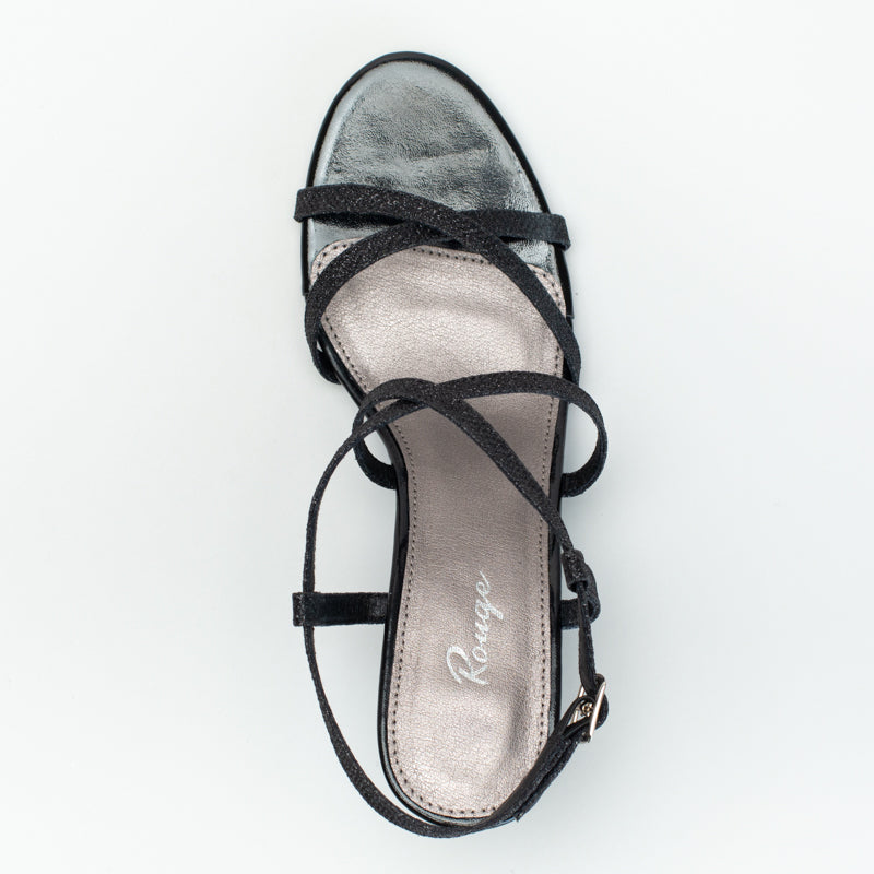 Strappy stiletto sandal