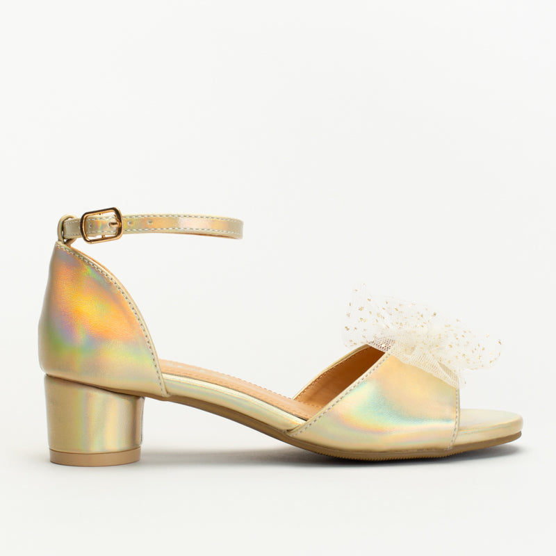 CHIFFON BOW PARTY SHOE
