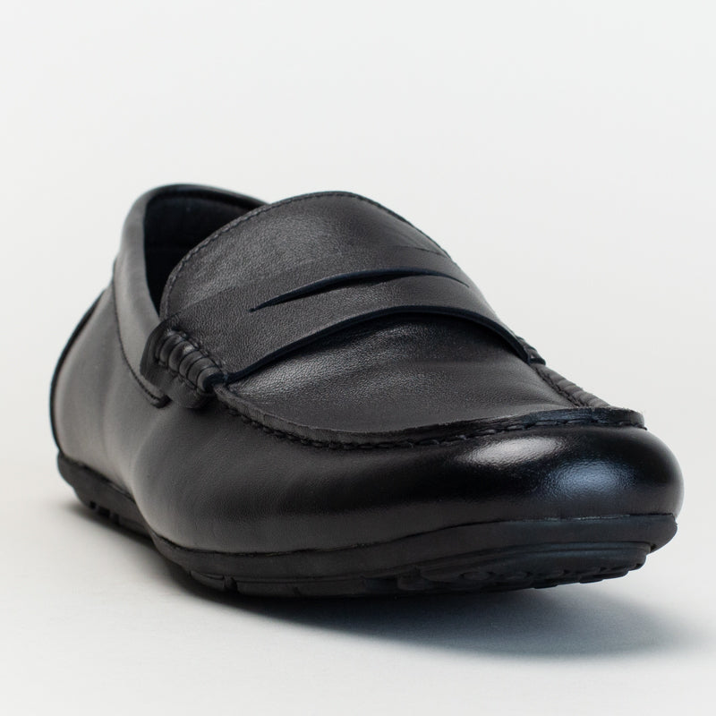 leather driving moccasin