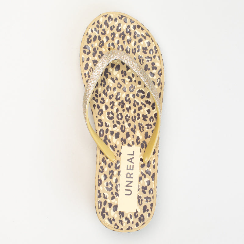 TOE THONG PRINTED WEDGE