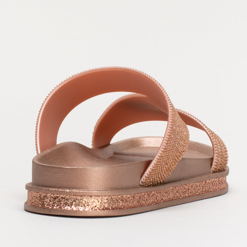 A-SYMETRIC CHUNKY JELLY SANDAL