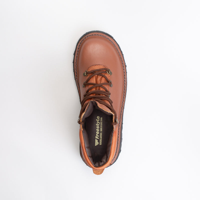 Mens Premium Leather Lace Up Boots