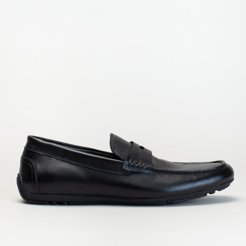 leather driving moccasin