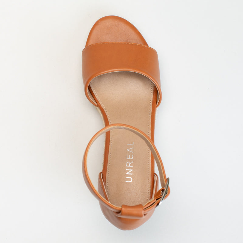 Espadrille Wedge with Ankle Strap