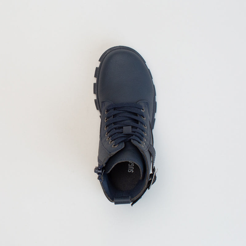 Older Girls Chunky Lace Up Boot