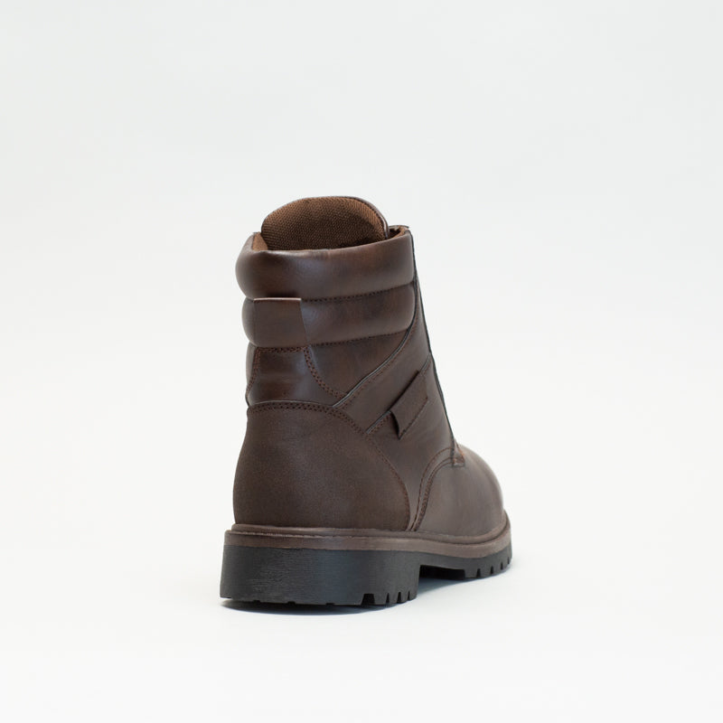 Mancini Men Utility Leather Look Pu Boot _ 136067