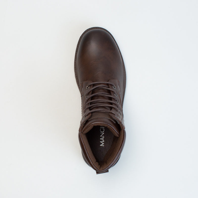 Mancini Men Utility Leather Look Pu Boot _ 136067