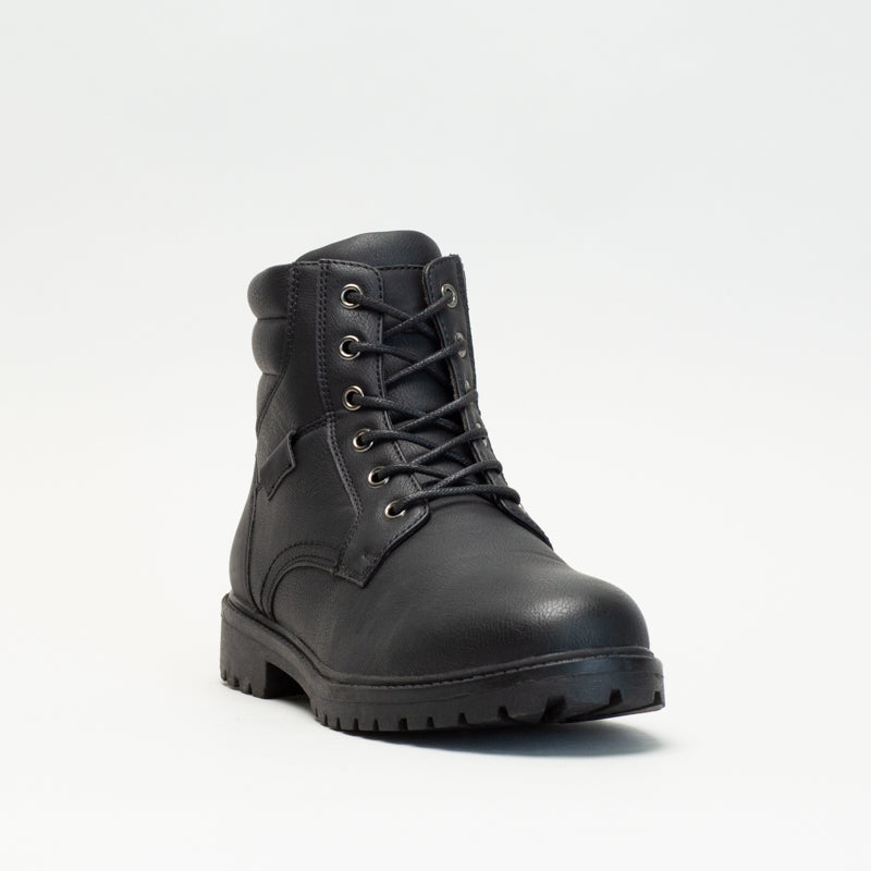 Mancini Men Utility Leather Look Pu Boot _