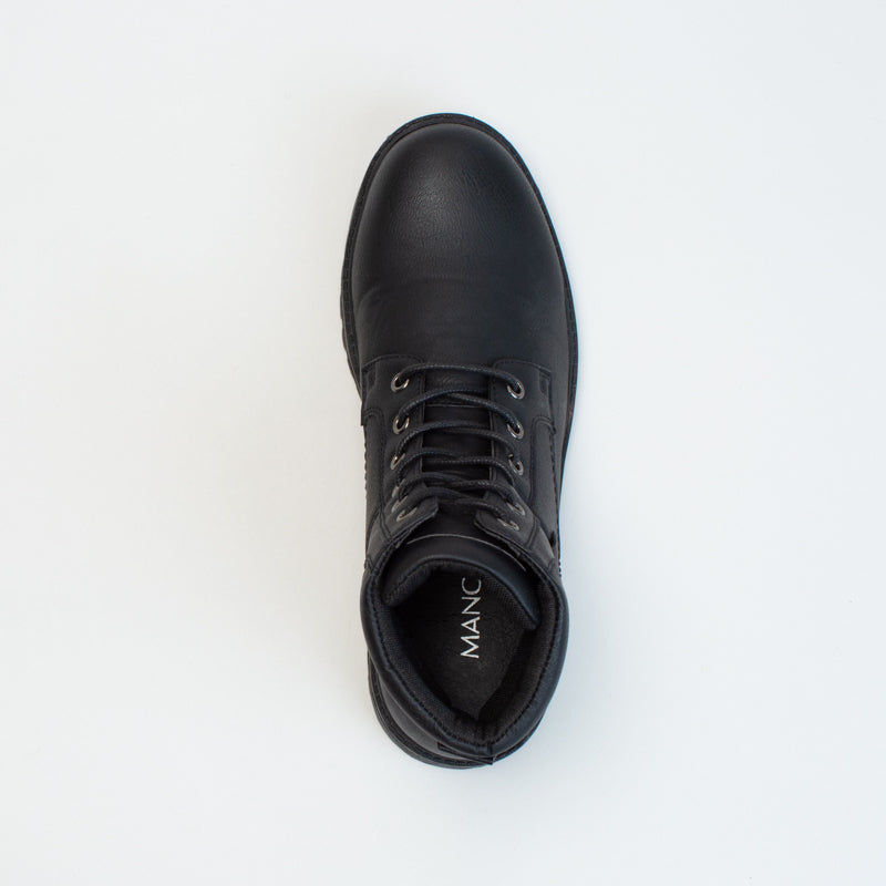 Mancini Men Utility Leather Look Pu Boot _