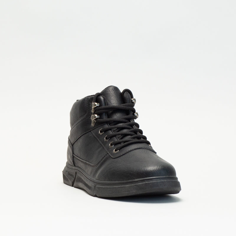 Mancini Men Black Mono Casual Hi Top _ 136153
