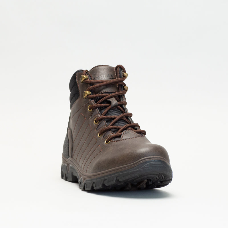 Pitbull Men Brown Lifestyle Hiker Lace Up Boot _ 136301
