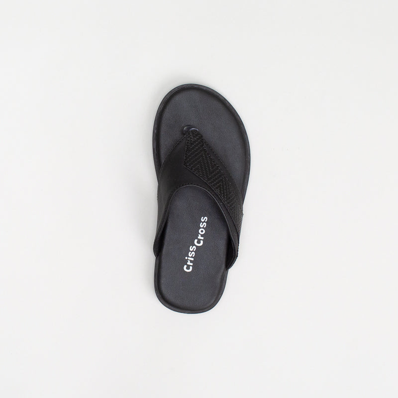 Older Boys Stitched Thong Sandal
