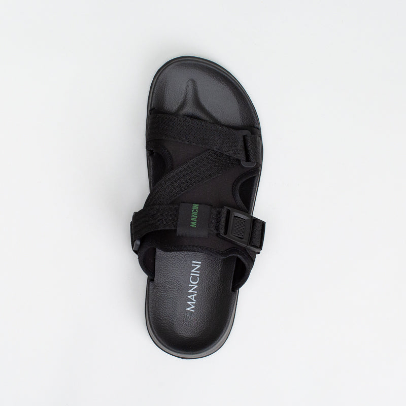 Mancini Men Nylon Mesh With Straps And Tape Detail _ 134430