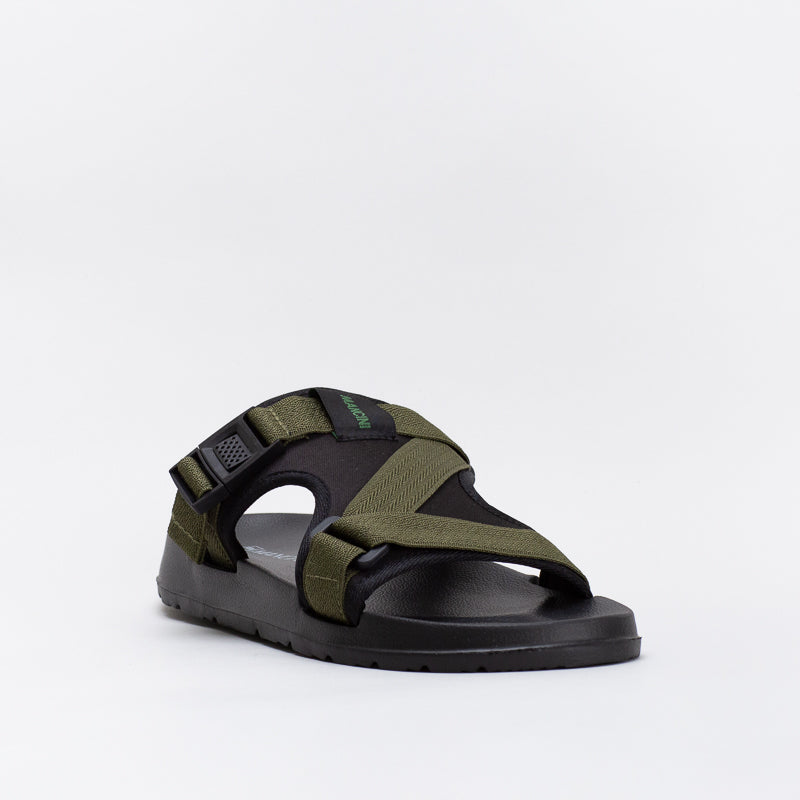 Mancini Men Nylon Mesh With Straps And Tape Detail _ 134430
