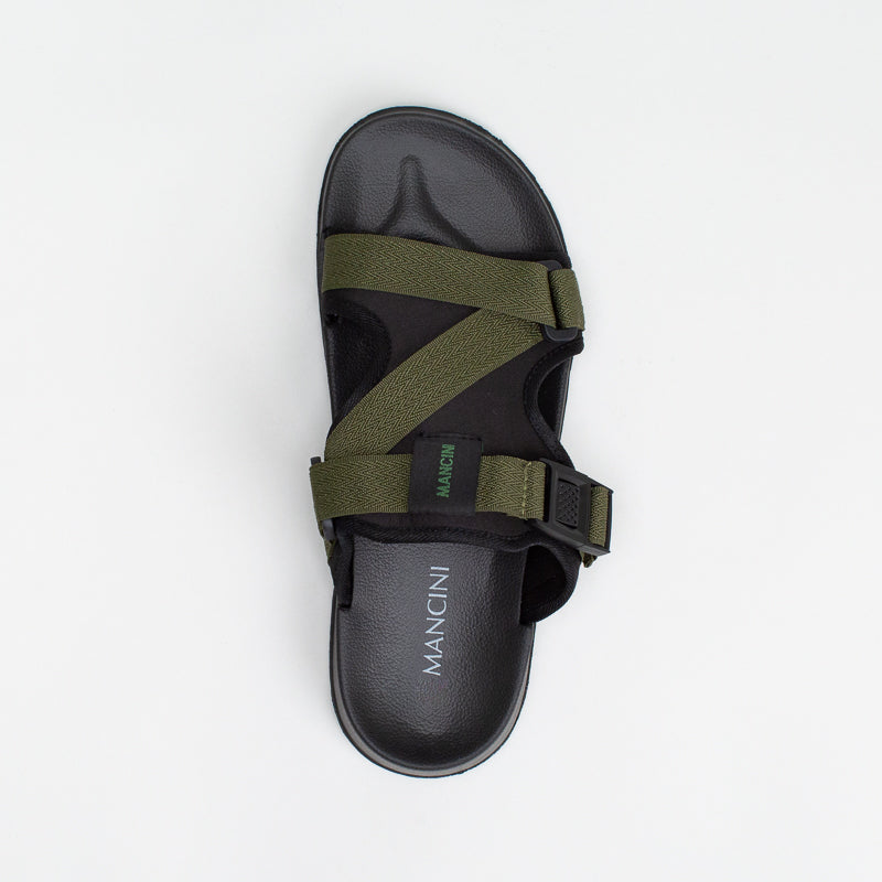 Mancini Men Nylon Mesh With Straps And Tape Detail _ 134430